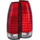 ANZO 1999-2000 Cadillac Escalade LED Taillights Red Clear G2 - My Store