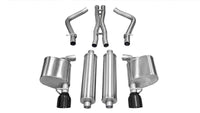 Corsa 11-13 Chrysler 300 R/T 5.7L V8 Black Xtreme Cat-Back Exhaust - Mammoth Racing -