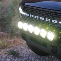 KC HiLiTES 21+ Ford Bronco 39in. Gravity LED Pro6 Light Bar Kit Front Bumper - Mammoth Racing -
