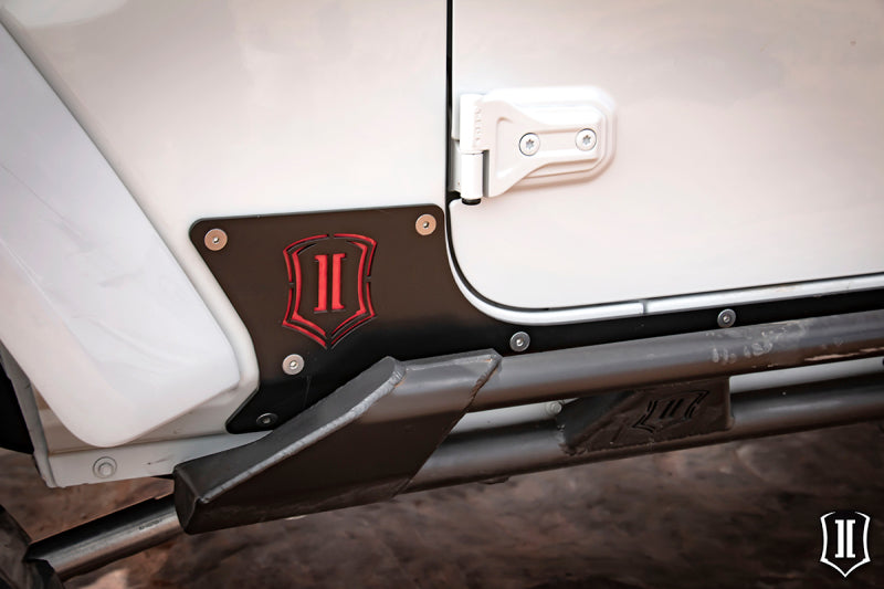 Icon 2018+ Jeep Wrangler JL 4 Door Body Armor - Mammoth Racing -