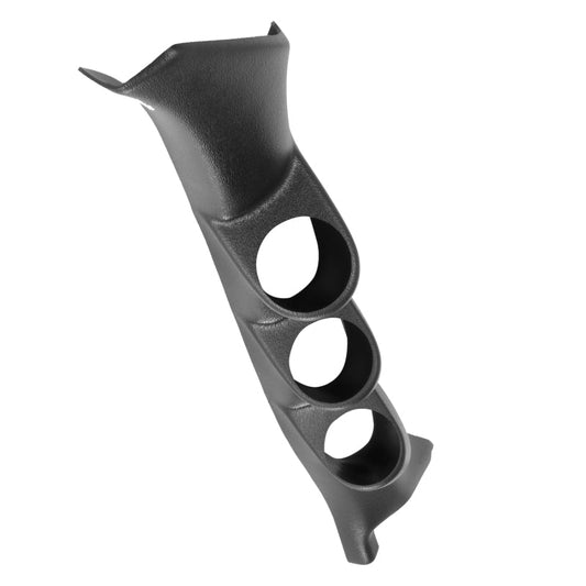 Autometer 95-98 Chevy Silverado/Dmax (also for 99 C/k) Triple Pillar - Black - My Store