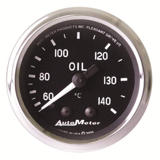 Autometer Cobra 2 1/16in 60-140 Deg Celcius Mechanical Oil Temperature Gauge - My Store