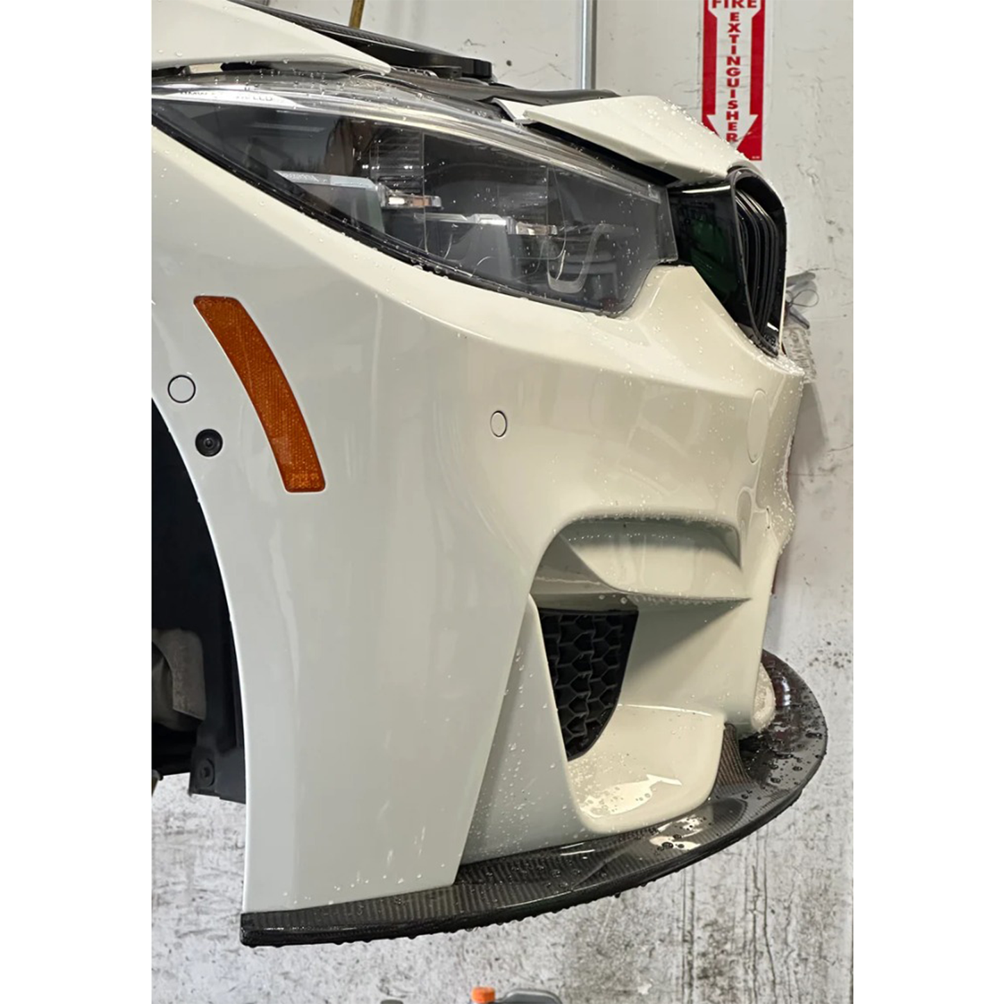 GT4 Style Carbon Fiber Front Lip for BMW F80 M3 F82 F83 M4
