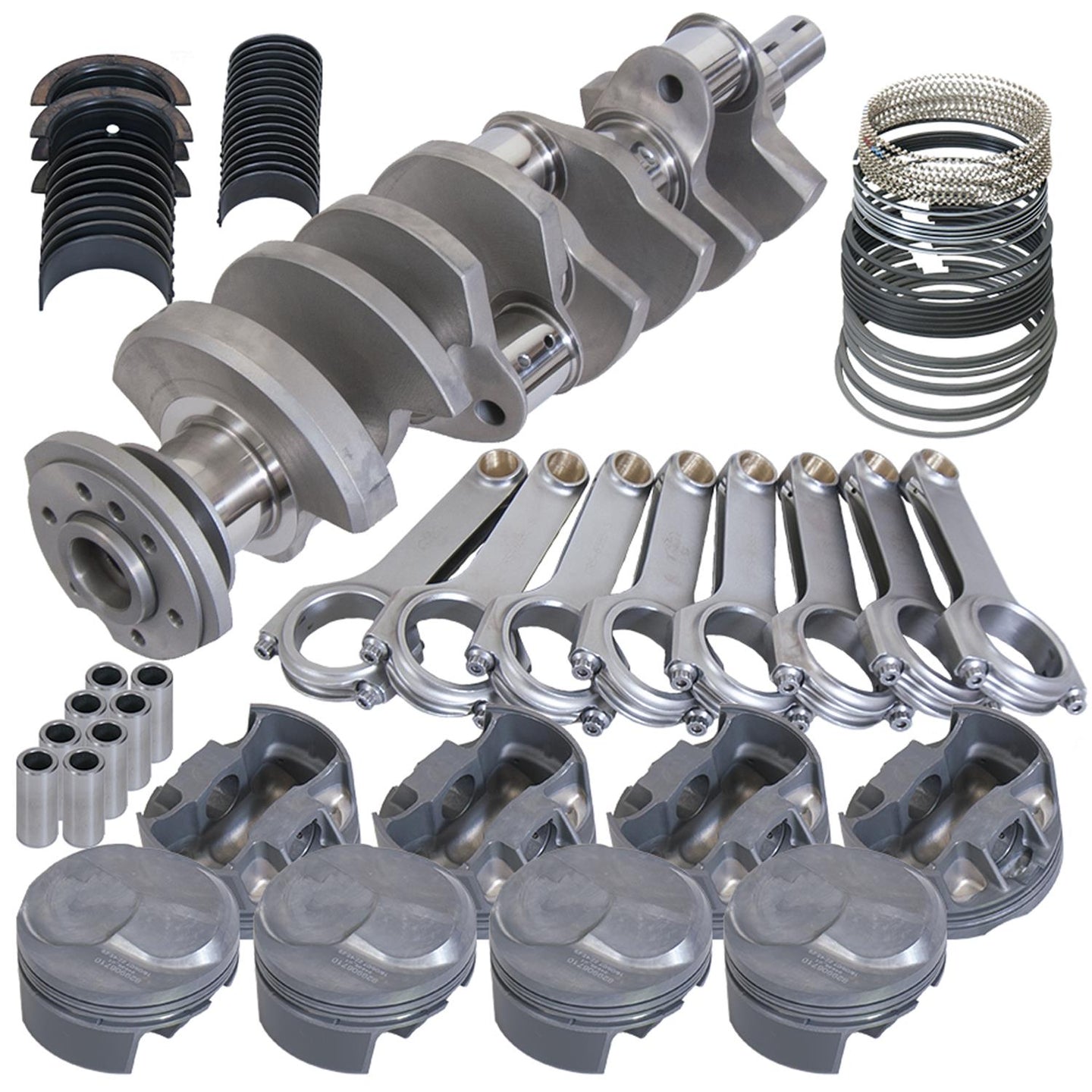 Eagle Jeep 4.2L 3.895in Stroke 3.905in Bore 6.123in I-Beam Rod Rotating Assembly - Mammoth Racing -