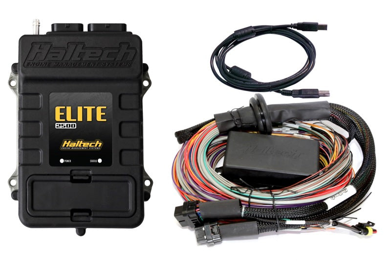 Haltech Elite 2500 Premium Universal Wire-In Harness ECU Kit - Mammoth Racing -