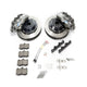 Alcon 2009+ Nissan GT-R R35 380x33mm Rotor Sky Blue 4 Piston Caliper RC4 Rear Axle Kit - My Store