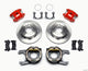 Wilwood D154 P/S Park Brake Kit Red Big Ford 2.36in Offset - Mammoth Racing -