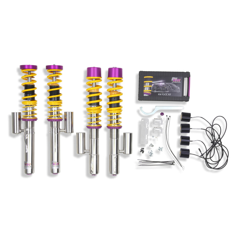 KW Coilover Kit V3 Porsche Cayman (987) incl. Cayman S w/ PASM (Must Deactivate PASM) - Mammoth Racing -