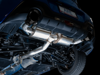 AWE Subaru BRZ/ Toyota GR86/ Toyota 86 Touring Edition Cat-Back Exhaust- Diamond Black Tips - Mammoth Racing -