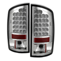 Spyder Dodge Ram 02-06 1500/Ram 2500/3500 03-06 LED Tail Light Chrome ALT-YD-DRAM02-LED-C - Mammoth Racing -