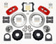 Wilwood Aero6 Front Hub Kit 14.00in Red Tci-ifs 71-78 (Pinto Based) - Mammoth Racing -