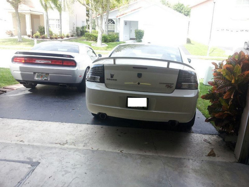 Spyder Dodge Charger 06-08 LED Tail Lights Black ALT-YD-DCH05-LED-BK - Mammoth Racing -