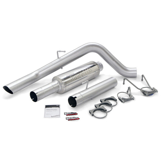 Banks Power 03-04 Dodge 5.9L w/4in Catted Outlet Monster Sport Exhaust System - Mammoth Racing -