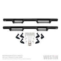 Westin/HDX 07-18 GM 15/25/3500 Crew Cab (Excl. Classic) SS Drop Nerf Step Bars - Textured Black - Mammoth Racing -