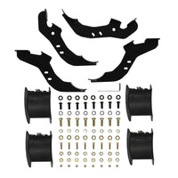 Westin 21-22 Ford Bronco (2-Door) PRO TRAXX 4 Oval Nerf Step Bars - Textured Black - Mammoth Racing -
