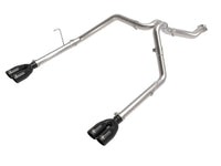 aFe Vulcan Series 3in 304SS DPF-Back 21 Jeep Gladiator V6-3.0L (td) Dual Black Tip - My Store