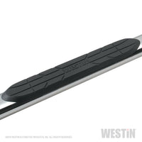 Westin Premier 4 Oval Nerf Step Bars 75 in - Stainless Steel - Mammoth Racing -