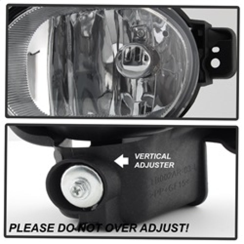 Spyder Acura TL 07-08 OEM Fog Lights wo/Switch Clear FL-ATL08-C - Mammoth Racing -