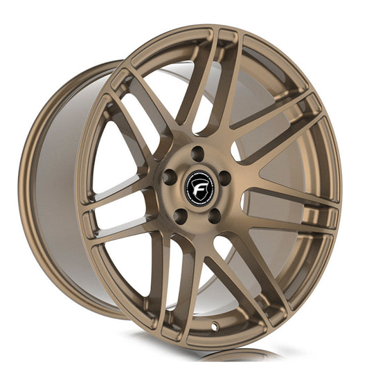 Forgestar F14 20x12 / 5x114.3 BP / Et22 / 7.4in BS Satin Bronze Wheel - Mammoth Racing -