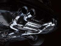 AWE SwitchPath Catback Exhaust for BMW G8X M3/M4 - Chrome Silver Tips - My Store