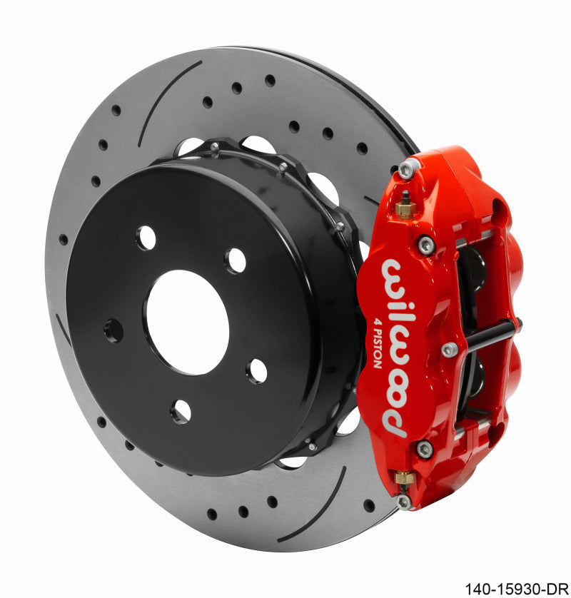 Wilwood Superlite 4R Rear Brake Kit 14.00 Red 2018-Up Jeep JL SRP w/Lines - My Store