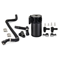 Mishimoto 2020+ Chevrolet Corvette C8 Baffled Oil Catch Can Kit (PCV Side) - Carbon Fiber - Mammoth Racing -