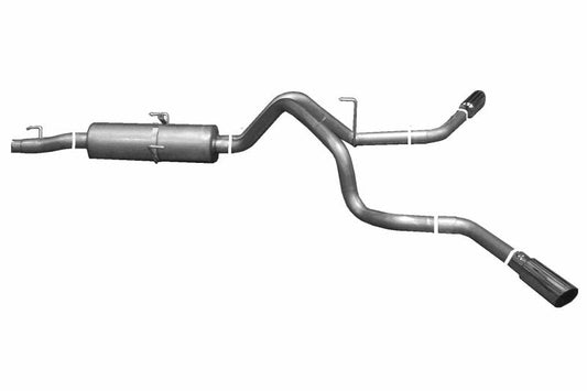 Gibson 02-05 Dodge Ram 1500 SLT 4.7l 2.25in Cat-Back Dual Extreme Exhaust - Aluminized - Mammoth Racing -
