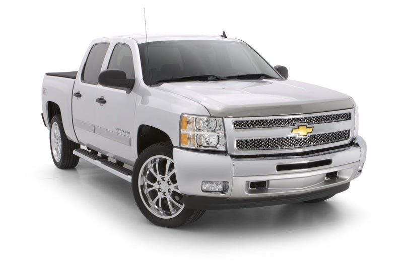 AVS 22-23 Chevrolet Silverado 1500 (Excl. ZR2/LT Trail Boss) Aeroskin Low Profile Hood Shield - Chrm - Mammoth Racing -