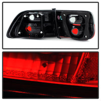 Spyder Honda Civic 96-00 2Dr Crystal Tail Lights Red Smoke ALT-YD-HC96-2D-CRY-RS - Mammoth Racing -