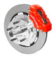 Wilwood Forged Dynalite Front Kit 12.19in Rotor 5x4.00in BC 65-72 Plymouth Dart / Duster - Red - My Store