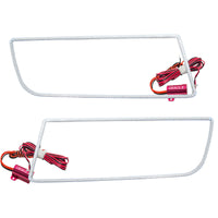 Oracle Chevrolet Camaro Non-RS 14-15 LED Halo Kit Square Style - White - Mammoth Racing -