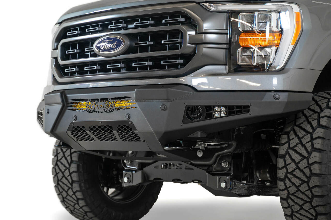 Addictive Desert Designs 2021 Ford F-150 HoneyBadger Front Bumper w/o Top Hoop - My Store