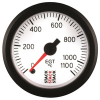 Autometer Stack 52mm 0-1100 Deg C Pro Stepper Motor Exhaust Gas Temp Gauge - White - My Store