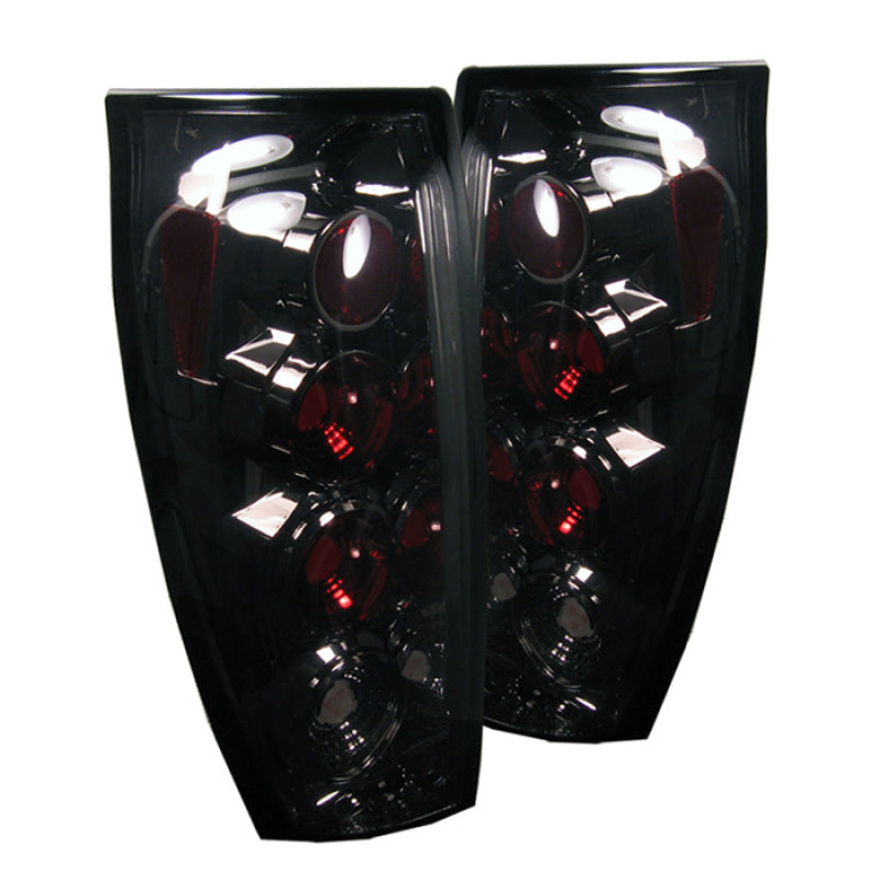 Spyder Chevy Avalanche 02-06 Euro Style Tail Lights Smoke ALT-YD-CAV04-SM - Mammoth Racing -
