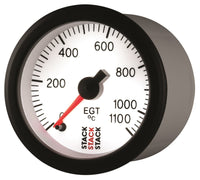 Autometer Stack 52mm 0-1100 Deg C Pro Stepper Motor Exhaust Gas Temp Gauge - White - My Store