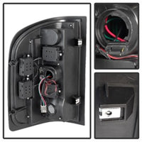 Xtune Chevy Silverado 07-13 LED Tail Lights Black Smoke ALT-JH-CS07-LED-BKSM - Mammoth Racing -