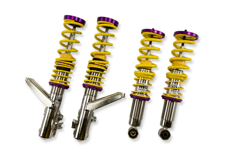 KW Coilover Kit V1 Honda Civic (all excl. Hybrid) w/ 14mm (0.55) front strut lower mounting bolt - Mammoth Racing -
