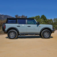 Westin/HDX 2021+ Ford Bronco Drop Nerf Step Bars - Textured Black - Mammoth Racing -
