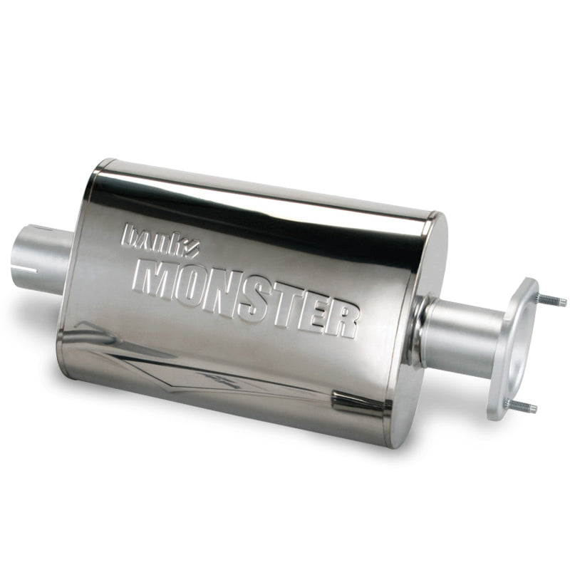 Banks Power 00-03 Jeep 4.0L Muffler - 2.5in X 2.5in S/S - Mammoth Racing -