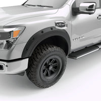 EGR 2017 Nissan Titan Bolt-On Look Fender Flares - Set - Black Matte (796005) - Mammoth Racing -
