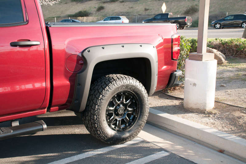 EGR 14+ Chev Silverado 5ft Bed Bolt-On Look Fender Flares - Set - Matte - Mammoth Racing -