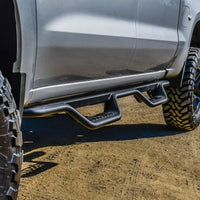 Westin 19-22 Chevrolet Silverado / GMC Sierra Crew Cab Outlaw Nerf Step Bars - Mammoth Racing -