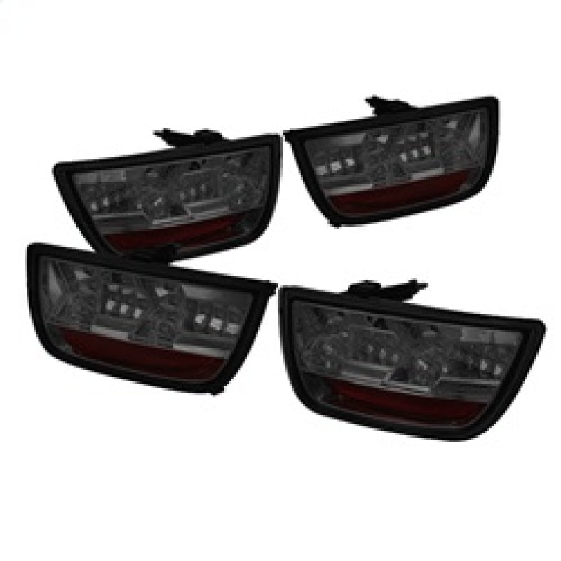 Spyder Chevy Camaro 10-13 LED Tail Lights Smoke ALT-YD-CCAM2010-LED-SM - Mammoth Racing -