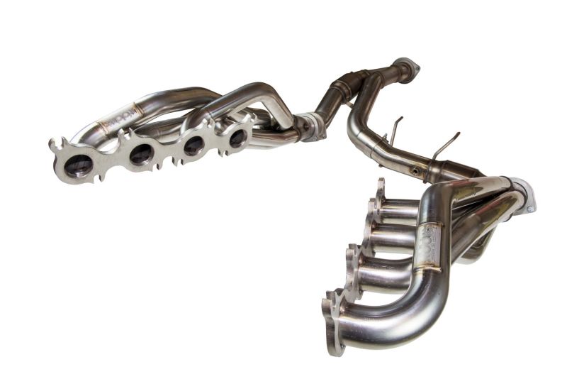 Kooks 11-14 Ford F-150 1-7/8 x 3 Header & Green Catted Y-Pipe Kit - Mammoth Racing -