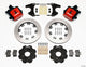 Wilwood Combination Parking Brake Rear Kit 12.19in Red Civic / Integra Drum 2.46 Hub Offset - Mammoth Racing -