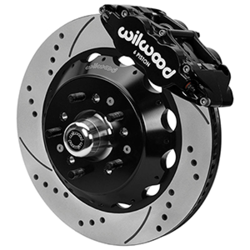 Wilwood Forged 6 Piston Superlite Caliper, SRP 72 Vane Vented Spec37 Drilled & Slotted Rotor - 14.00 - My Store