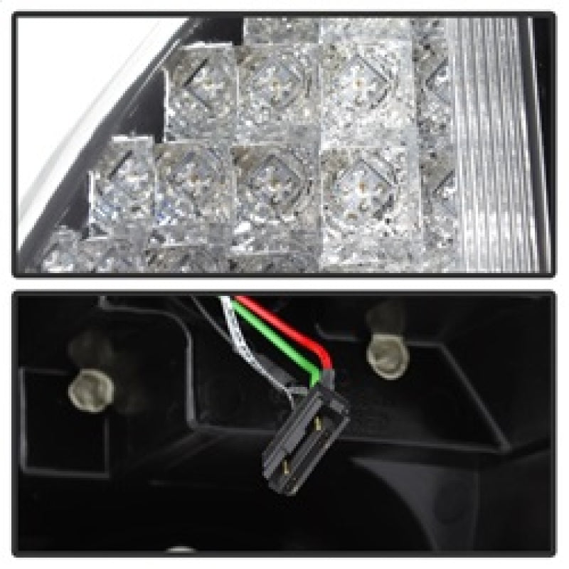 Spyder Dodge Magnum 05-08 LED Tail Lights Black ALT-YD-DMAG05-LED-BK - Mammoth Racing -