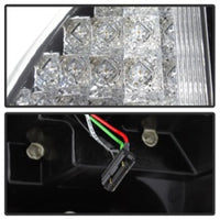 Spyder Dodge Magnum 05-08 LED Tail Lights Black ALT-YD-DMAG05-LED-BK - Mammoth Racing -