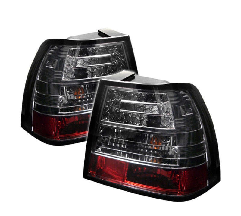 Spyder Volkswagen Jetta 99-04 LED Tail Lights Smoke ALT-YD-VJ99-LED-SM - Mammoth Racing -