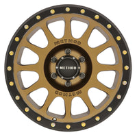 Method Mr305 NV 18x9 +18mm Offset 6x135 94mm CB Method Bronze/Black Street Loc Wheel - Mammoth Racing -